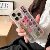 Resim Apple iPhone 16/XR/11/12/13/14 Plus Pro Max ve Diğer Modeller için Uygun Klavyeli Telefon Kılıfı Estetik Tam Koruma Darbeye Dayanıklı Kapak, Parmak İzi Tutmaz Doğum Günü Hediyesi Kız Arkadaş Erkek Arkadaş Eş veya Kendiniz İçin Mükemmel Hediye Yenilikçi Trendy Şık Zarif İş Hediyesi En İyi Hediye Renkli Şeffaf Klavye Kılıf-089YY 