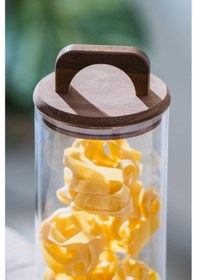 Resim Acar Calix Cam Kavanoz - 26 Cm Şeffaf 