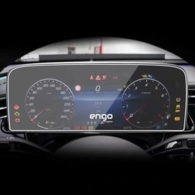 Resim Engo Mercedes E220 ile Uyumlu Dijital Gösterge Paneli Ekran Koruyucu Nano W214 