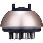 Resim Leezsing Drenaj Tarak Mini Saç Derisi Aplikatörü Roll-ball Tipi Kişisel Bakım Saç Derisi Sağlığı Masaj Tarağı Çok Renkli 