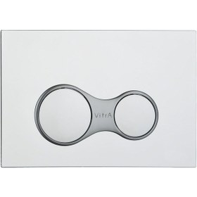 Resim Vitra 740-0480 Sırıus Kumanda Panelı.mat Parlak Krom 