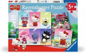 Resim Ravensburger 3x49 Parça Puzzle Hello Kitty 120010357 
