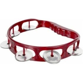 Resim Kına Tefi Plastik Bordo 