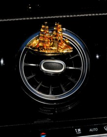 Resim TASARIM ARABAM ATİKE ELİF AKIN Gold Gemi ERKEK Klima Kokusu 