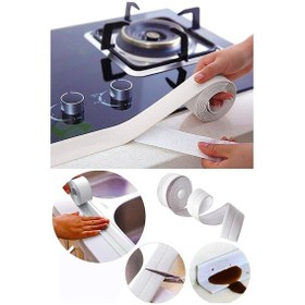 Resim Su Sızdırmaz Lavabo Kenar Bandı Beyaz Dekor Kenar Yapıştırma 