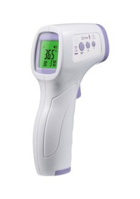 Resim Geeroyoo Hızlı Ölçüm Dijital Alın Termometresi - Bebekler Ve Yetişkinler İçin Temassız Kızılötesi Ateş Ölçer 