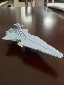 Resim shop Yüksek Detaylı Galaktik Savaş Gemisi Modeli - Koleksiyonluk Uzay Mekiği Figürü 