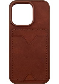 Resim Nettech Apple Uyumlu iPhone 13 Deri Kılıf 