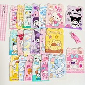 Resim Sanrio Serisi - 20'li/40'lı Mini Defterler - Hello Kitty için, Kuromi için, Cinnamoroll için, My Melody için Ofis ve Parti Hediyeleri 