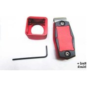 Resim Fastbuy Magneetik Metal Bilardo Koku Tutucu - Kırmızı+siyah Kare Desen, Dayanıklı Aksesuar, Oyun Ekipmanı Organizasyonu 