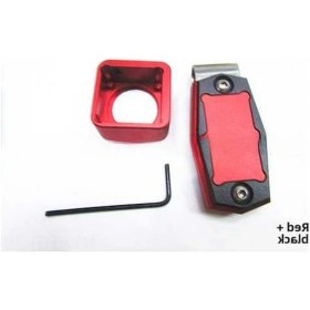 Resim Fastbuy Magneetik Metal Bilardo Koku Tutucu - Kırmızı+siyah Kare Desen, Dayanıklı Aksesuar, Oyun Ekipmanı Organizasyonu 