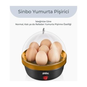 Resim Hype Store SEB-5807 Yumurta Pişirme Makinesi, Yumurta Pişirici 