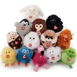 Resim Larskas Peluş Fluffy Owl 