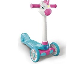 Resim Die Grup Eğlenceli Unicorn Scooter - Çocuklar Için Renkli ve Güvenli 