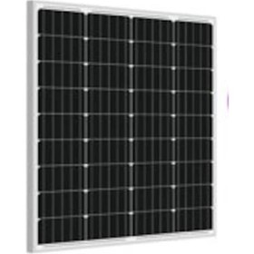 Resim 60 W Monokristal Güneş Paneli 60 Watt A Grade Solar Panel 12V 