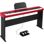 Resim Fenix C-811 Taşınabilir Dijital Piyano Seti (Kırmızı) 