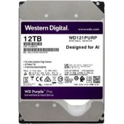 Resim Western Digital Purple Pro 12TB 7200RPM 256MB Sata3 7/24 Güvenlik 3.5 