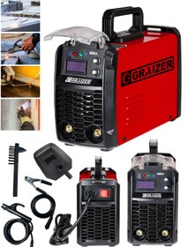 Resim Graizer Mma K-500 Çift Kartlı Hava Soğutmalı Invertör Çanta Compact Kaynak Makinesi 