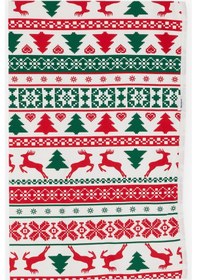 Resim Breeze Yenidoğan Bebek Battaniyesi Yılbaşı Temalı Ekru 75 X 85 Cm Ekru 