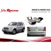 Resim Niken My Racing Mercedes W163 ml Egzoz Ucu Krom Tekli 