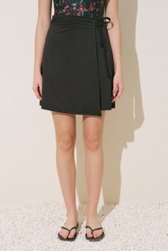 Resim Modest Swim Skirt Black - BLACK / L 