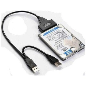 Resim Sata Usb Kablosu Hdd Hard Dısk Çevirici 2.5 Çevirici Veri Aktarma 