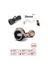Resim Citymate Elektrikli Kaykay Hoverboard Akıllı Denge 6.5 Inch + Hoverkart + Çanta Extrem Paket D19 