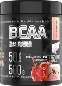 Resim Torq Nutrition BCAA 500 G Çilek Aromalı 