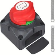 Resim Xuweiwei 2pın On Off Akü Bağlantı Kesici Şalter 12v 48v Marine Araç Tekne Karavan Atv Utv 