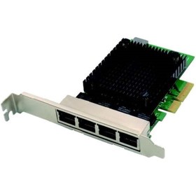 Resim Open Smart 4 Port Realtek Rtl8125b 2,5gbe Pcıe X4 Ethernet Kart - Ops7276rtl 