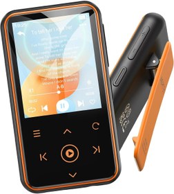 Resim AGPTEK 64GB Bluetooth 5.3 MP3 Çalar Klipsli, 1.8" Ekranlı, FM Radyo ve Pedometreli 