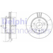 Resim DELPHI BG3296 FREN DİSKİ TK MERCEDES V200 V220 V230 V280 VITO 95- 