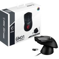 Resim MSI Clutch GM31 LıghtWeight RGB Kablosuz Optik Oyuncu Mouse 