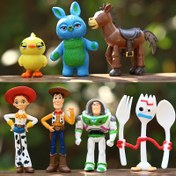 Resim Toy Story Woody, Buzz Lightyear ve arkadaşları hareketli figür seti mini koleksiyonlar ev dekorasyonu ve parti hediyeleri için uygun, Yeni Yıl hediyesi ve 18 yaş üstü hayranlar için doğum günü hediyeleri 