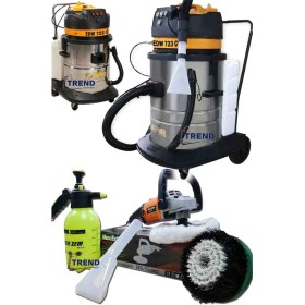 Resim Safran Profesyonel Su Püskürtmeli Koltuk Yıkama ve Fırçalama Makinası 3 Motor'lu 