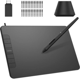 Resim Hype Store Veikk VK640 6x4" 6 Kısayol Tuşlu Grafik Tablet+Kalem 