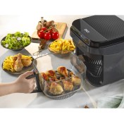 Resim Onvo OVFRY10 Cam Aır Fryer 5 Lt 