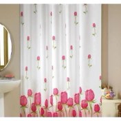 Resim Jackline Duş Perdesi 7017 Pembe Çift Kanat 110 x 200 cm 