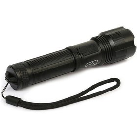 Resim Ps-1600 Süper Parlak Led Zoomlu 5 Mod Su Geçirmez Profesyonel Kamp Bekçi Avcı Feneri Çok Renkli 