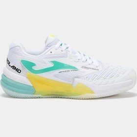 Resim Joma Roland Beyaz Kadın Toprak Kort Tenis Ayakkabısı Trolls2532c Beyaz 