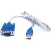 Resim USB RS232 Çevirici Kablolu USB Com Çevirici USB 9 Pin Çevirici 