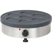 Resim Teflonlu 7 Bölmeli Krep Makinesi Tekli Elektrikli 