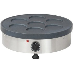 Resim Teflonlu 7 Bölmeli Krep Makinesi Tekli Elektrikli 