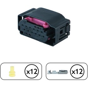 Resim TE Connectivity Park Sensör Soketi 12 Pin Kablosuz 