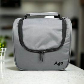 Resim Ago Çanta Gri Sıcak Soğuk Tutucu Termos Çanta 