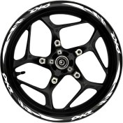 Resim Dio Beyaz Yazılı Beyaz Pençe Şeritli 