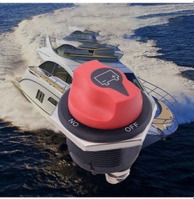 Resim Xurunkeji Kamyon, Motosiklet, Tekne İçin 50a Araç Akü Anahtarı Ayırıcı Güç İzolatörü Kesme Anahtarı Kiti 