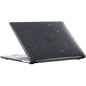 Resim Apple Uyumlu MacBook Pro 13.3" M2 2022 2020 A2251 A2289 A2338 Kılıf Simli Ön Arka Kapak 001 