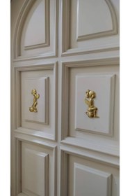 Resim WcArt Wc Tuvalet Işareti (bay-Kadın )(siyah) 