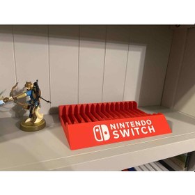 Resim Nintendo Switch Cd Kutusu Düzenleme Rafı 